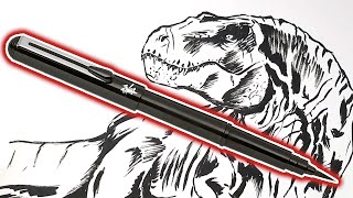 Pentel brush pen review and comparison Pentel pocket art [upl. by Elgar]