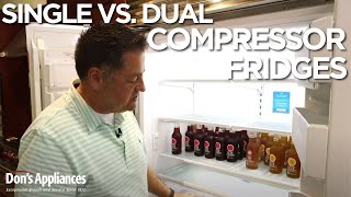 Single Compressor VS Dual Compressor  Refrigerator Types [upl. by Mar]