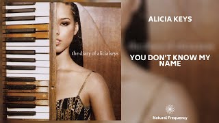 Alicia Keys  You Dont Know My Name 432Hz [upl. by Atews]