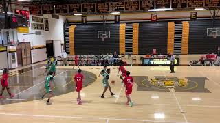 Gompers 21 vs Lukancic 8th Grade Boys Basketball 118 [upl. by Nalyad658]