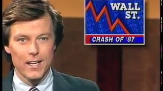 The 1987 stock market crash Original news report [upl. by Medovich]