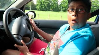 Teaching A 11 Year Old How To Drive FIRST TIME [upl. by Neggem]