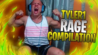 TYLER1 RAGE COMPILATION [upl. by Sacken729]