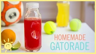 EAT  Homemade Gatorade [upl. by Aidnic143]