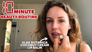 A Ballerina’s 10Minute Morning Makeup Routine  Allure [upl. by Esylle736]