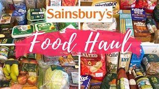 SAINSBURYS WEEKLY FOOD HAUL  FAMILY FOOD SHOP  SAINSBURYS GROCERY HAUL [upl. by Nauqel266]