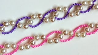 Beaded Bracelets Pattern [upl. by Cordie165]