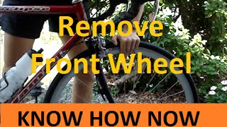 Remove amp Install a Front Bicycle Wheel [upl. by Halla]