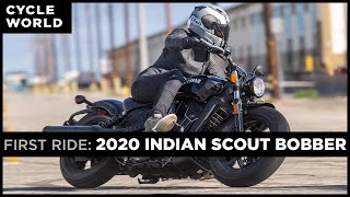 2020 Indian Scout Bobber Sixty Review [upl. by Barrada]