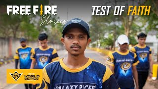 Free Fire Stories  Test Of Faith ft Galaxy Racer vasiyocrj7  FFWS 2021 Special [upl. by Hadnama]