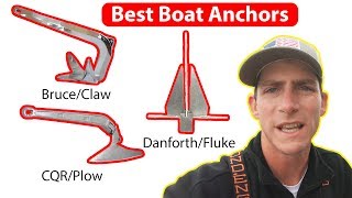 Best Boat Anchors Bruce Danforth Delta and Plow [upl. by Odraleba867]