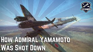 How Admiral Yamamoto was Shot Down by American Fighters  Historical Battle Simulation IL2 Sturmovik [upl. by Zwiebel]