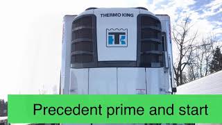 Thermo king Precedent prime and start [upl. by Lladnarc]