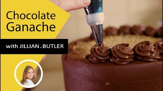 How To Make Delicious Chocolate Ganache  Only 3 ingredients [upl. by Ennirak]