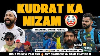 JUST RCB THINGS 🤡 PAAIJAAN AB HUM KYA KREGE 😂 HOST 1 POINT LE LO  IND Vs NZ 🔥 AFG Vs AUS BIG MATCH [upl. by Aikenahs]