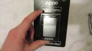 My First Genuine Zippo Lighter ReView [upl. by Yhpos326]