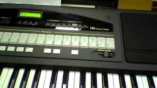 Ahlborn H6 Sakralkeyboard DEMO [upl. by Parthena]