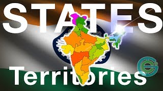 The States  territories of India EXPLAINED Geography Now [upl. by Natalia]