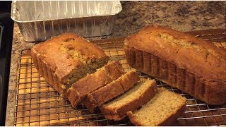 MOISTEST BANANA BREAD How To make Banana Bread [upl. by Heda]