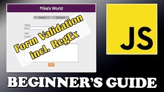 JavaScript Tutorial  Form Validation  Part 3 [upl. by Langley920]