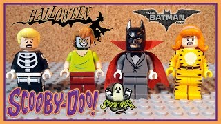 Wrong Brick Bodies with LEGO Scooby Doo Batman Halloween Costumes Animation [upl. by Nodnas]