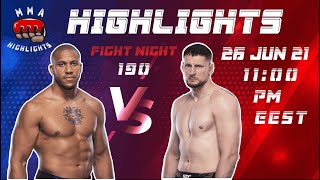 UFC Fight Night 190 Ciryl Gane Vs Alexander Volkov MMA Highlights [upl. by Dnomaj308]