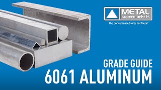 6061 Aluminum Grade Guide  Metal Supermarkets [upl. by Jade]