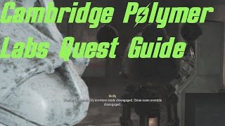 Fallout 4 Cambridge Polymer Labs Quest Guide [upl. by Alhak]