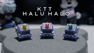 KTT Halu Halo Switch Overview and Sound Tests [upl. by Imik519]