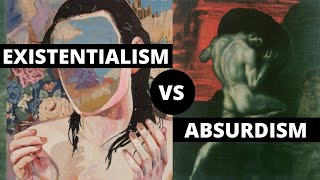 Existentialism vs Absurdism  Explanations and Differences [upl. by Aimik]