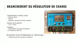 CONTRÔLEUR  RÉGULATEUR DE CHARGE SOLAIRE [upl. by Hgielhsa]