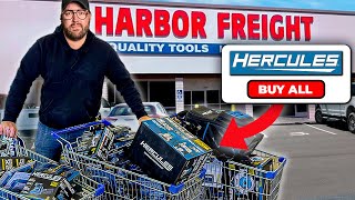 I Bought Every Hercules Tool at Harbor Freight [upl. by Nahtanhoj]