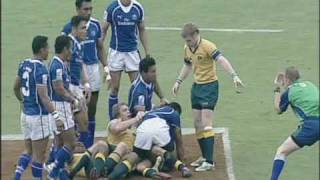 IRB Sevens Classic Matches Samoa v Australia Adelaide 2007 [upl. by Eerdna956]