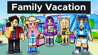 Our FAMILY VACATION in Roblox Livetopia [upl. by Madoc]