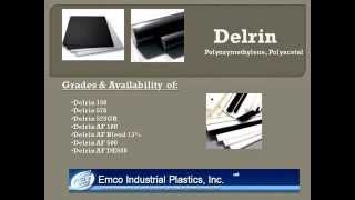 Delrin Sheet and Rods  Grades and Availability [upl. by Bryna976]