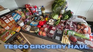 Tesco Grocery Haul [upl. by Ynoyrb]