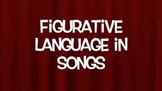 Figurative Language in Songs [upl. by Enilegnave]