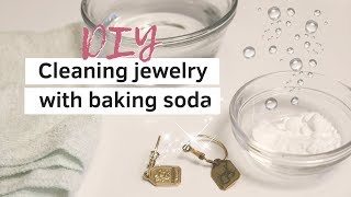 How to clean jewelry with baking soda [upl. by Onairotciv]