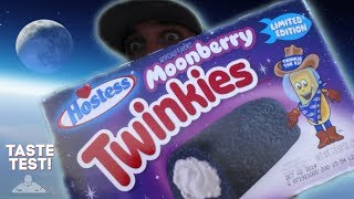 Hostess® Moonberry Twinkies® Review 🌑🍒👨‍🚀 [upl. by Gomez]