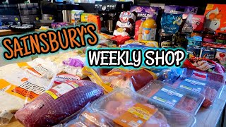 GROCERY HAUL  Whats new in Sainsburys [upl. by Ynamad58]