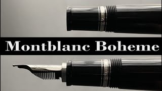 A Montblanc with a Retractable Nib The Boheme [upl. by Yeltihw]