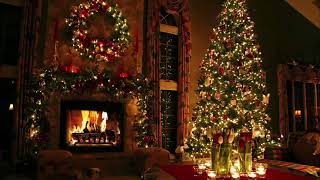 Top Christmas Songs Of All Time 🎄 2 Hours of Classic Christmas Music with Fireplace [upl. by Catlaina]