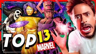 Las 13 Entidades MÁS PODEROSAS de TODO MARVEL [upl. by Warrenne]