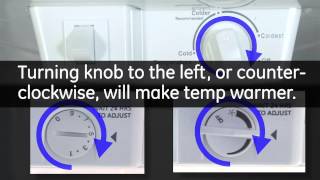 Temperature Controls  Top Mount Refrigerators [upl. by Files]