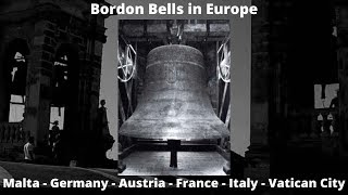 Famous Bordon Bells Around Europe  Malta  Germany  Austria  France  Italy  Vatican City [upl. by Denison749]