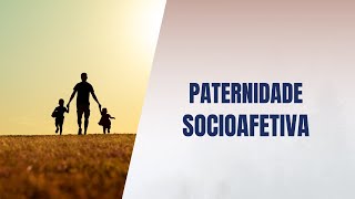 Paternidade socioafetiva [upl. by Sarge]