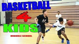 Youth Basketball Drills For Kids  Middle School [upl. by Alor]