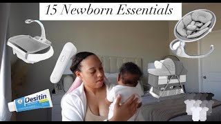 15 Newborn Essentials What you ACTUALLY need What Ill be using for baby 2 The Stevens Channel [upl. by Aeht503]