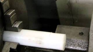 Machining Delrin Acetal vs UHMW  Lathing [upl. by Raveaux]