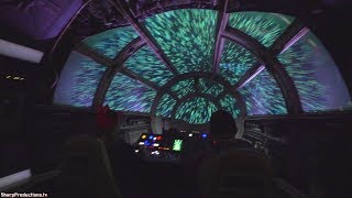 Millennium Falcon Smugglers Run Full Ride Disneys Hollywood Studios [upl. by Ayit274]